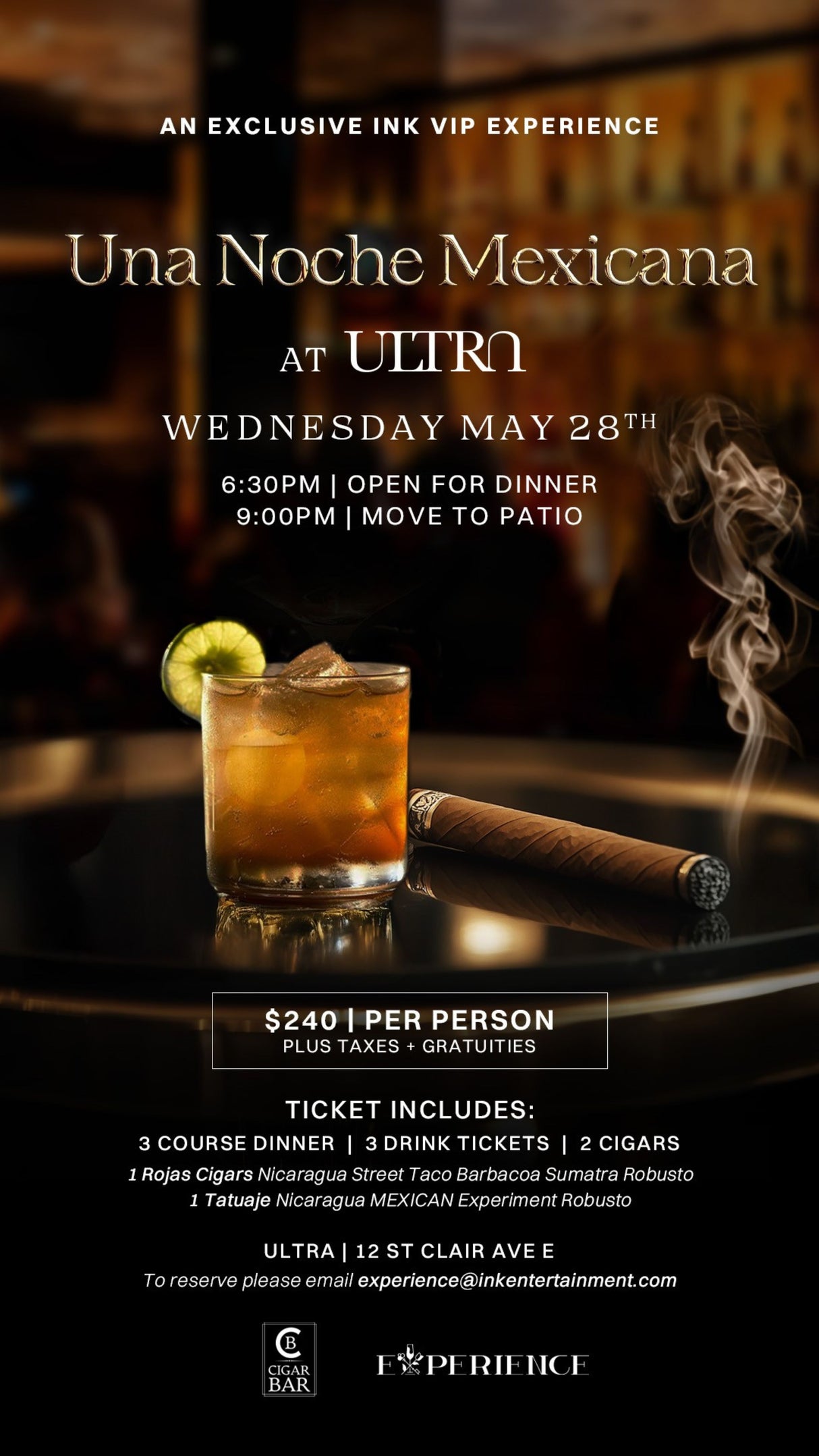 Noche Mexicana Ultra Supper Club